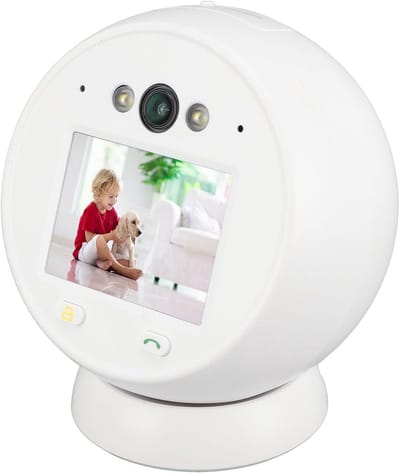 Tweeweg Video Camera - Babyfoon Camera Beveiligingscamera - Thuis Bewaken - Intelligente Ruisreductie - 14 x 13 x 12 cm