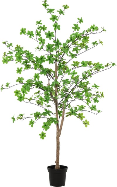 Florafy Kunstplant Tropaeolum 130cm - Kunstplanten voor binnen - Onderhoudsvrij