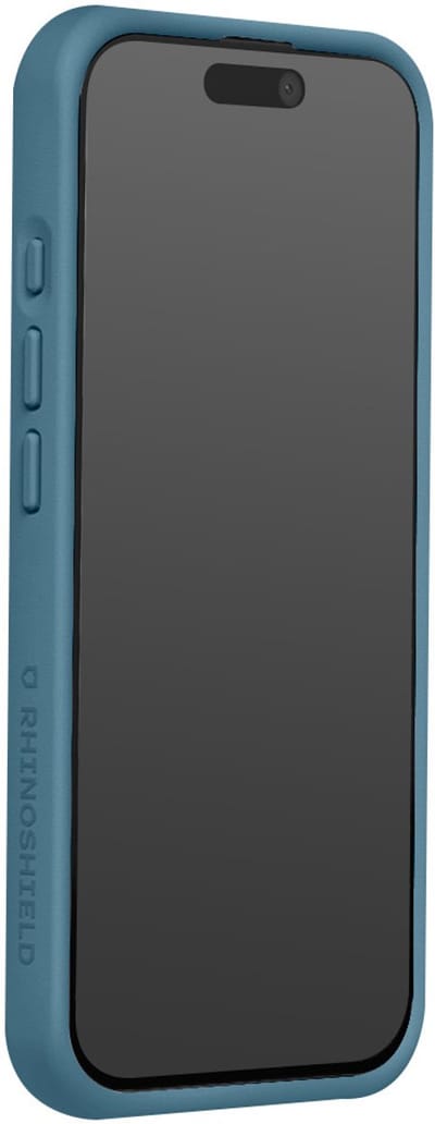 Rhinoshield, Hoesje Geschikt voor Apple iPhone 15 Plus Model SolidX Compatibel met Draadloos Opladen, Blauw