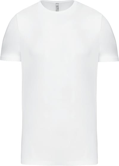 Kariban T-shirt ronde hals korte mouwen K3012 - White - 3XL