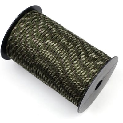 650 Paracorde militaire 9 brins 4mm, cordon de Parachute tactique, accessoires de Camping, bricolage, tissage, équipement de survie en plein air, corde de tente 50M