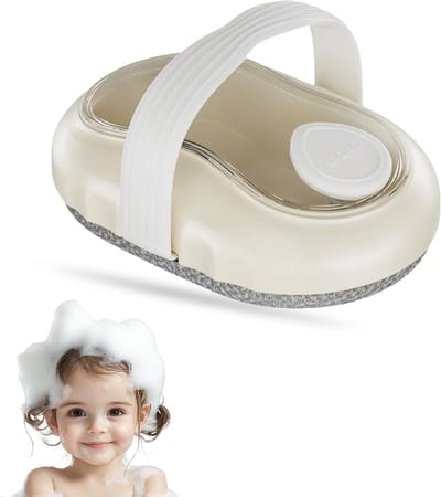 Massageborstel met Zeepdispenser, Antislip Handvat voor Lichaamsverzorging, Peelingborstel voor een Gladde Huid, Ideaal voor Badkameraccessoires voor Mannen en Vrouwen