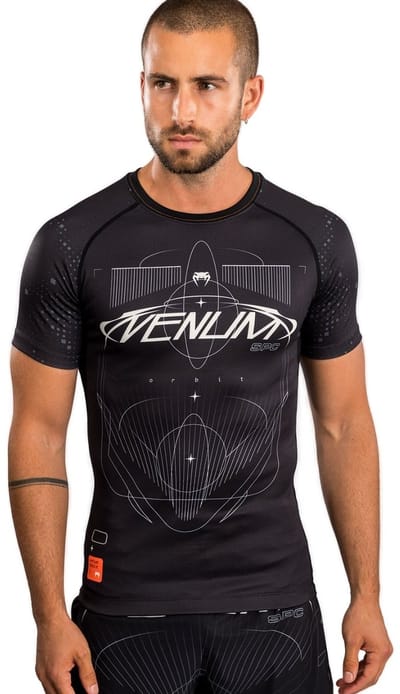 Venum Eclipse Rash Guards Zwart Ivoor - M