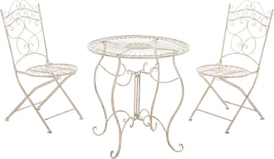 CLP Indra - Bistro set antiek/creme