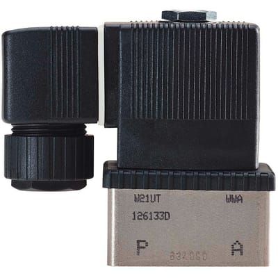Magneetventiel G1/4'' NC RVS FKM 0-1.5bar/22psi 24VDC 6013 125318