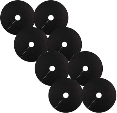 JHUBERS- Boombeschermingsmat Set van 8 - Boomonkruidbeschermingsmat - Wortelbescherming - Onkruidbarrière - Dierenbescherming - Bodemtemperatuurbehoud - Onkruidbestrijdingsmat