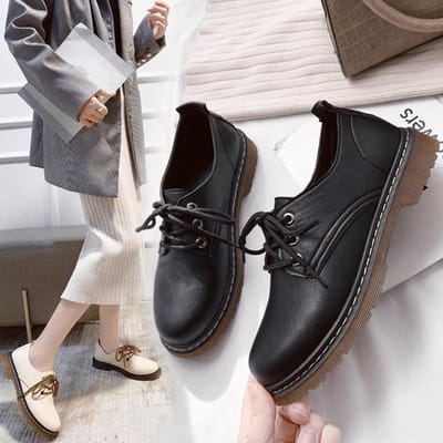 Dames Herfstmode Elastische Band Mary Jane Schoenen Dames Origineel Ontwerp Ademende Flats Vrouwelijk Nieuwe Liefde Casual Schoeisel 6 zwart