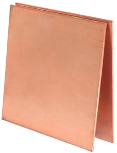 Koperen Platen - Metaal Folie - Doe-het-zelf Projecten - Hoge Zuiverheid 99.9% - 2 Stuks 50x100mm - Koperkleurig