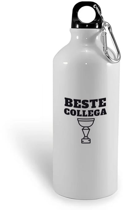 Hacebo® - Beste collega waterfles - Beste collega - teamgenoot - cadeau - water fles - 400ML