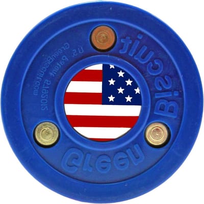 Trainingspuck - Hockey puck - Passen oefenen - Blijft plat - 7.6 x 7.6 cm - Verenigde Staten