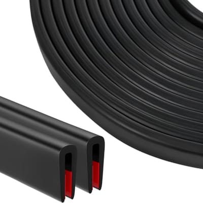 Rubberen profielen 5 m - EPDM randbescherming voor deuren, tafelhoeken en auto