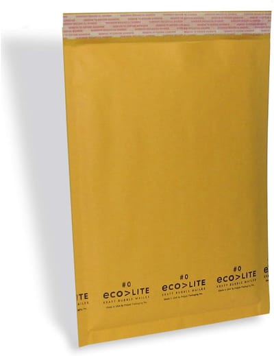Blazemailer Gouden Kraftpapier met Bubbeltjesfolie 16,5 x 25,4 cm
