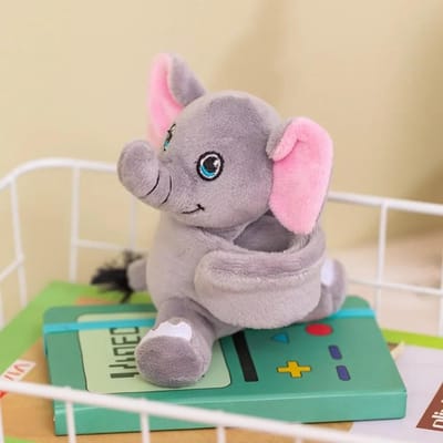 Leuke Dierenpark Serie Giraf Klaparmband Polsstijl Simulatie Pluche Pop Klaparmband Schattige Luiaard Olifant Pluche Polsband Kinderen