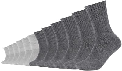 s.Oliver, unisex, tennissokken, 12-pack, gerecycled katoen, zachte teen naden, verstevigde hiel, verstevigde punt, gewatteerde zool, drukverlichting, ademende vezels, comfortabel, duurzaam, sportief