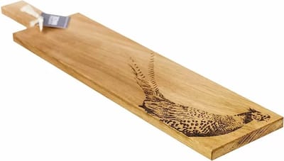 Serveerplank Fazant Lang - 60x15 - Schots Eikenhout - Scottish Made