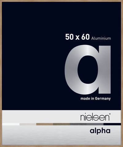 Nielsen Alpha Aluminium Wissellijst Oak 50x60cm