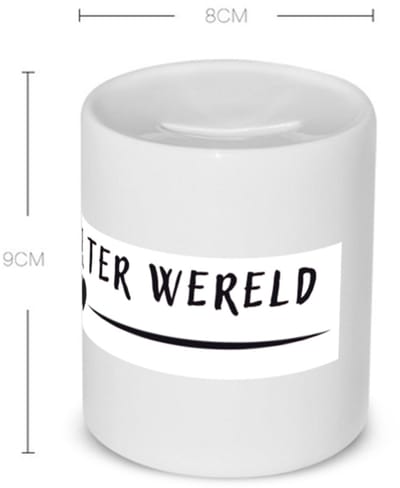 Akyol - beste vader ter wereld Spaarpot - Vader - father - leuk cadeau voor je vader - 350 ML inhoud