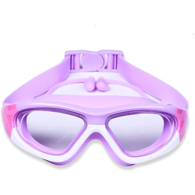 High-definition kinderzwembril voor jongens en meisjes, anti-condens zwembril, grootschermbril, comfortabele silic Other