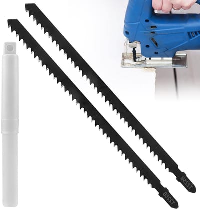 Professionele set van 250 mm zaagbladen voor decoupeerzaag, geschikt voor hout, veelzijdige vervangende zaagbladen voor verschillende merken