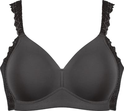 Naturana - Side smoother bh met kant - 5675 - Zwart - 95E
