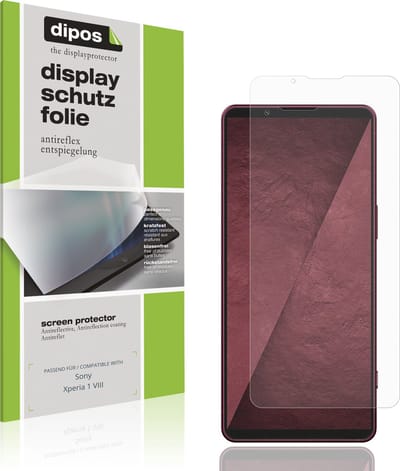 dipos – 4x Matte Beschermfolie geschikt voor Sony Xperia 1 VIII | Krasbestendige & antireflecterende Screenprotector Ultra-Thin