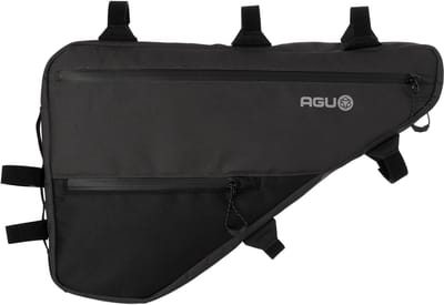 AGU Venture - Full Frame Bikepacking Tas - 7.5L - Zwart - Waterafstotend - 100% Polyester - YKK Ritssluiting - 3M Reflectie