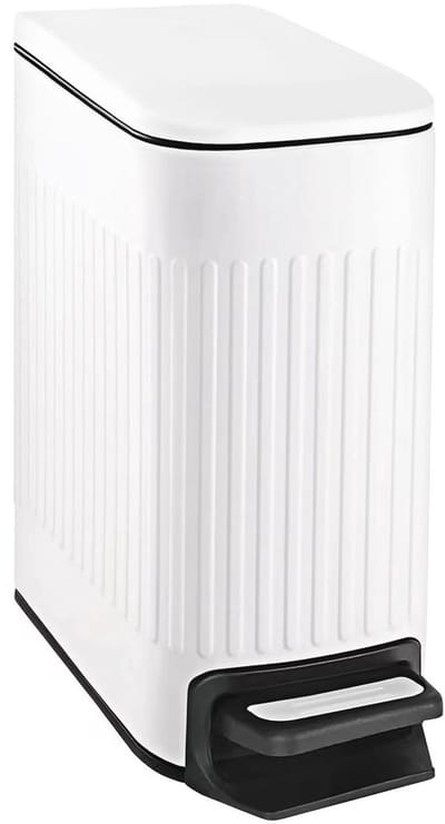 Kleine Vuilnisbak Met Deksel Soft Close - 6 Liter Roestvrijstalen Afvalbak voor Badkamer, Slaapkamer, Kantoor en Keuken