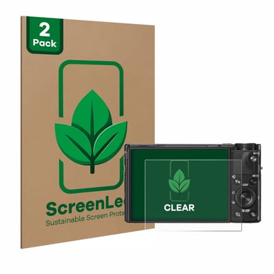 2 Stuks Screenprotector voor Sony Cyber-Shot DSC-RX100 V - Hoogwaardige Beschermfolie transparant