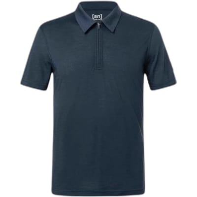 Polo met rits super.natural