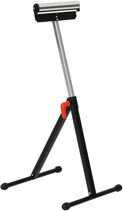 Rolbok - Verstelbare Rolsteun - Opvouwbare Werkstuksteun voor Zaagtafel & Werkbank - 68-110 cm - Max. 90 kg