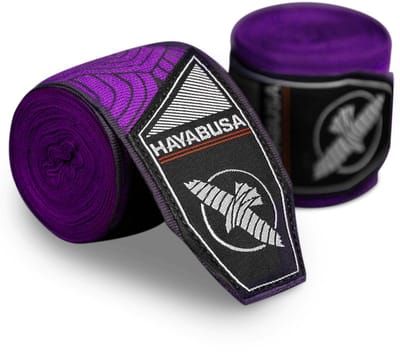 Hayabusa Boksbandages Perfect Stretch Hand Wraps Purple Lotus Hayabusa Boxing Hand Wraps Bandages