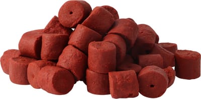 Reniers Fishing Premium Select Red Halibut Pre-Drilled 8mm – Doorboorde Haakpellets voor Karper, Barbeel en Brasem - Maat : 2 kilo