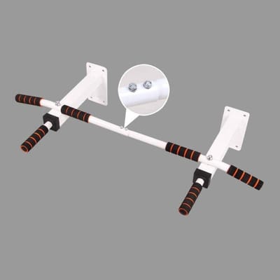 Pull-up Bar - Fitness Bar Bovenlichaam - Thuis Kracht Trainen - Wandmontage Geschikt - 65 kg - Zwart