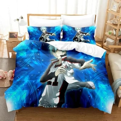 Anime Kuroko's Basketball Beddengoed Set Jongens Meisjes Twin Queen Size Dekbedovertrek Kussensloop Bed Kinderen Volwassenen Hometextiel EU Single 135x200cm