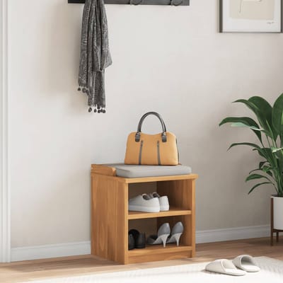 vidaXL - Gangbankje - SANDNES - 45x40x50 - cm - massief - grenenhout
