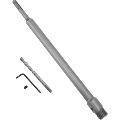 Elektrische Holle Kernboor Schacht Rond Hamer Gatopener Adapter Verbindingsstang 330mm