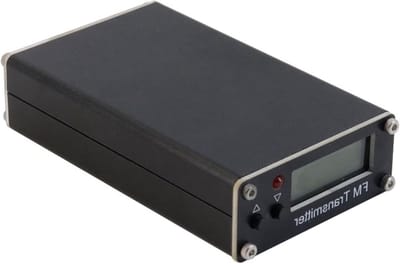 Digitale FM Zender - Radio Zender Module - Muziek Streamen - Instelbare Frequentie - 2000m Bereik - Zwart