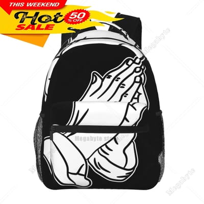 Christelijke Rugzak Religieuze Bijbelvers De Heer Is Mijn Rots Patroon Rugzak Jezus Kruis Tablet Reizen Picknicktas Jezus Tas