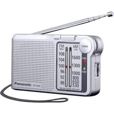 Panasonic RF-P150DEG-S Private Radio Zilver - AM/FM - Mono