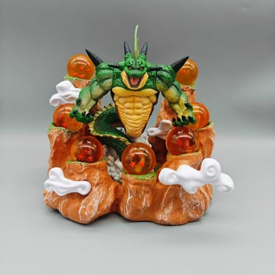 Anime Dragon Ball Shenron Met Dragon Ball Pvc Collectie Actie Model Model Pop Bureau Decoratie Speelgoed Verjaardagscadeau