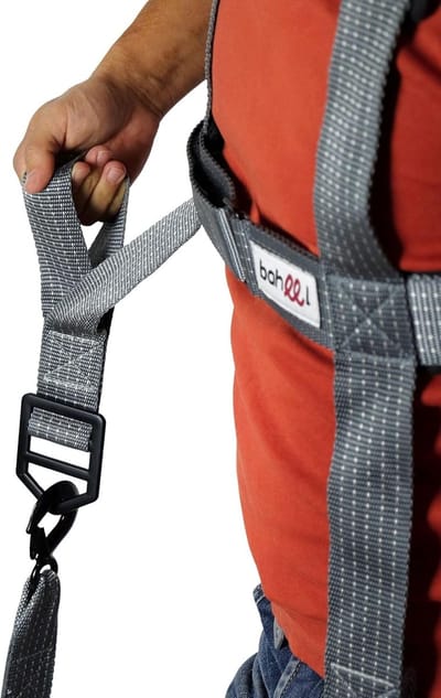 Verplaatsingsgereedschap - Tilbanden Systeem - Zwaar Tillen - Handsfree Werken - Max 181kg - Grijs