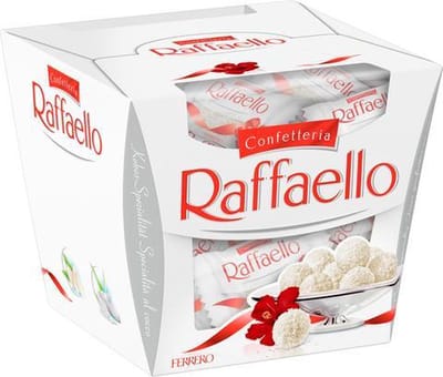Raffaello - 6 x 150 g - Ferrero confetteria raffaello 150 gr