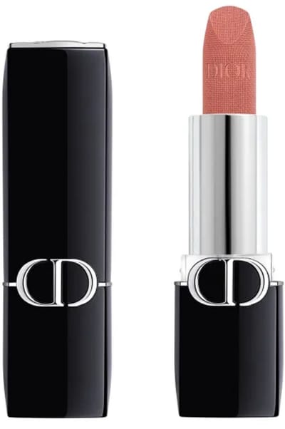 Christian Dior Rouge Matte Lipstick 100 Nude LOOK Velvet Mini Travel 1.5g