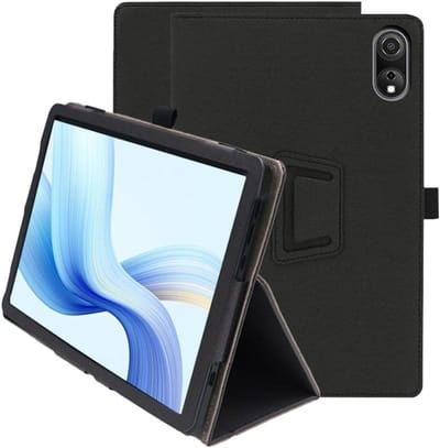 SnelShoppen - Slimme Folio Tablet Case 11 inch voor WiFi Tablets - Dunne PU Leer Beschermhoes met Magnetische Sluiting - Perfecte Hoes voor Thuis en O