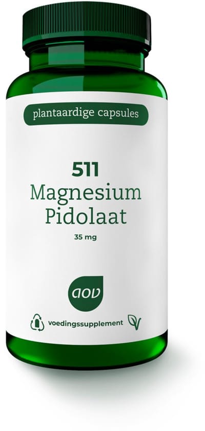 AOV 511 Magnesium Pidolaat - 2 x 90 vegacapsules - Voordeelverpakking
