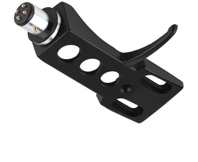 Dailygoods- Headshell Universele Phono Mount - Aansluitdraden - Zuurstofvrij Koper - Kleurgecodeerd - Doorzichtige Hoezen - Rijker Geluid - Draaitafelheadshell