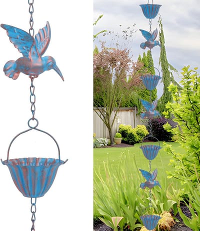 Decoratieve Regenketting 2,4 Meter voor Dakgoot - Waterafvoer Decoratie