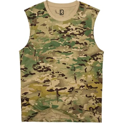 Brandit - TShirt Mouwloos shirt - L - Multicolours
