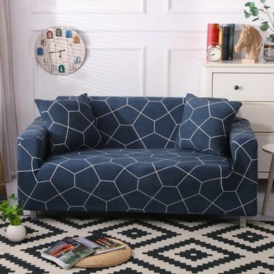 Bloemen bedrukte bankhoes Stretch Spandex bankhoezen Antislip verwijderbare bankhoes voor woonkamermeubilair 1Pc 2-seat 145-185cm