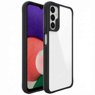 imoshion Hoesje - Geschikt voor Samsung Galaxy A14 (5G) / A14 (4G) - Hybrid Case - Zwart